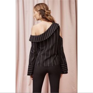 Finders Keepers Tops - Finders Keepers The Label Alps Shirt In Black Finders Keepers Tops - Finders Keepers The Label Alps Shirt In Black